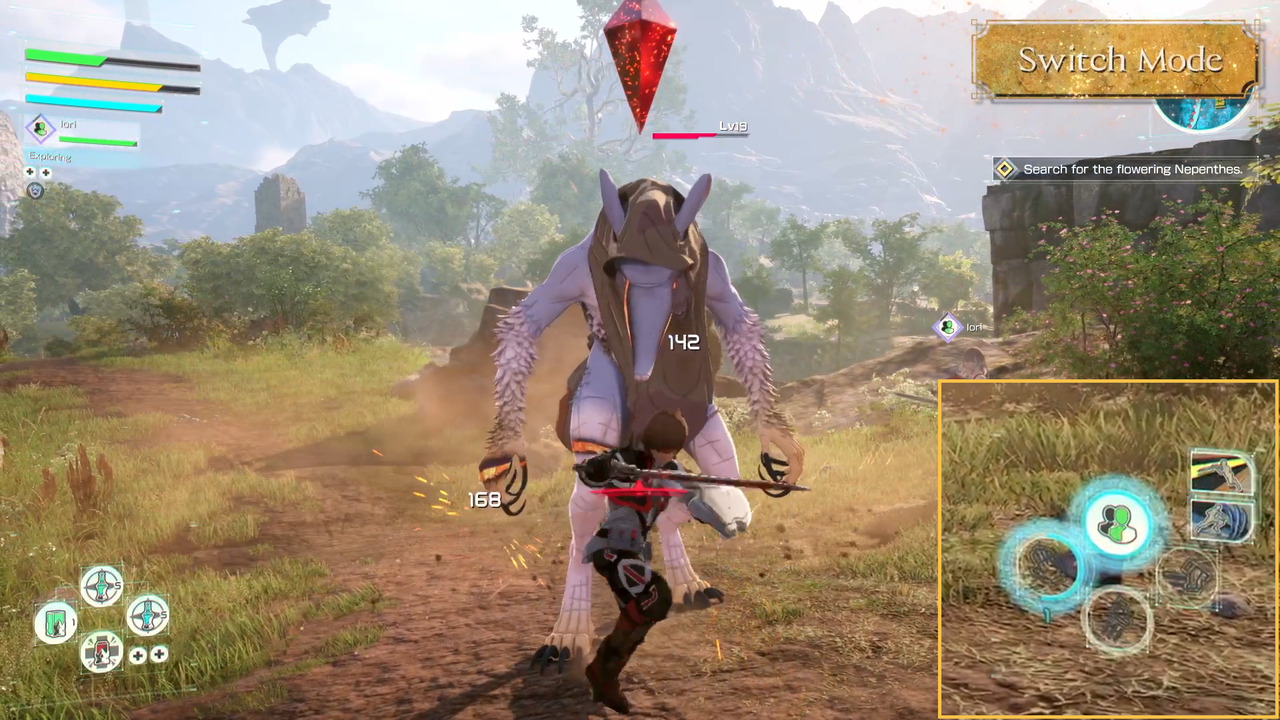 Echoes of Aincrad Switch Mode command